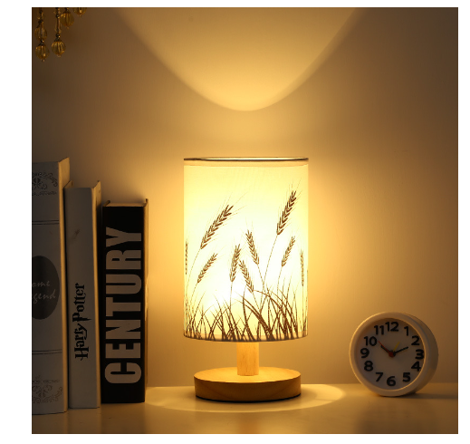 USB Powered Linen Night Lamp with Warm White LED Light – Funbrant-Decor 💡✨